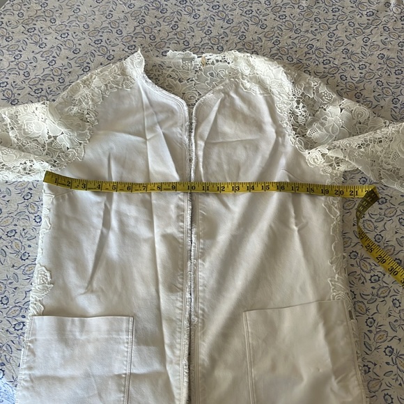 Elie Tahari Lace Overcoat - Picture 5 of 5